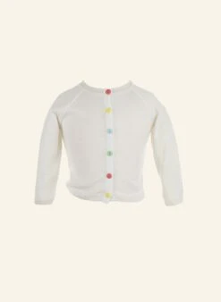 Baby Classic Cardigan - Ivory