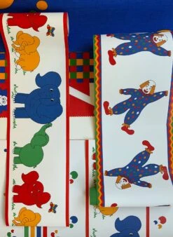Poppy - Clown (Primary) - Wallpaper Border - 10m -Palava Sale Store 7 f8e18d69 91be 4f84 927f a0c650a11658