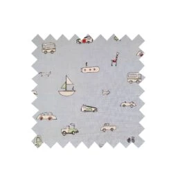 Grandad Shirt - Blue Beep Beep 5 Grandad Shirt - Blue Beep Beep -Palava Sale Store BEEP BEEP COTTON FABRIC2