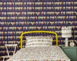 Single Duvet Cover - Ivory Budgies -Palava Sale Store BUDGIES 5