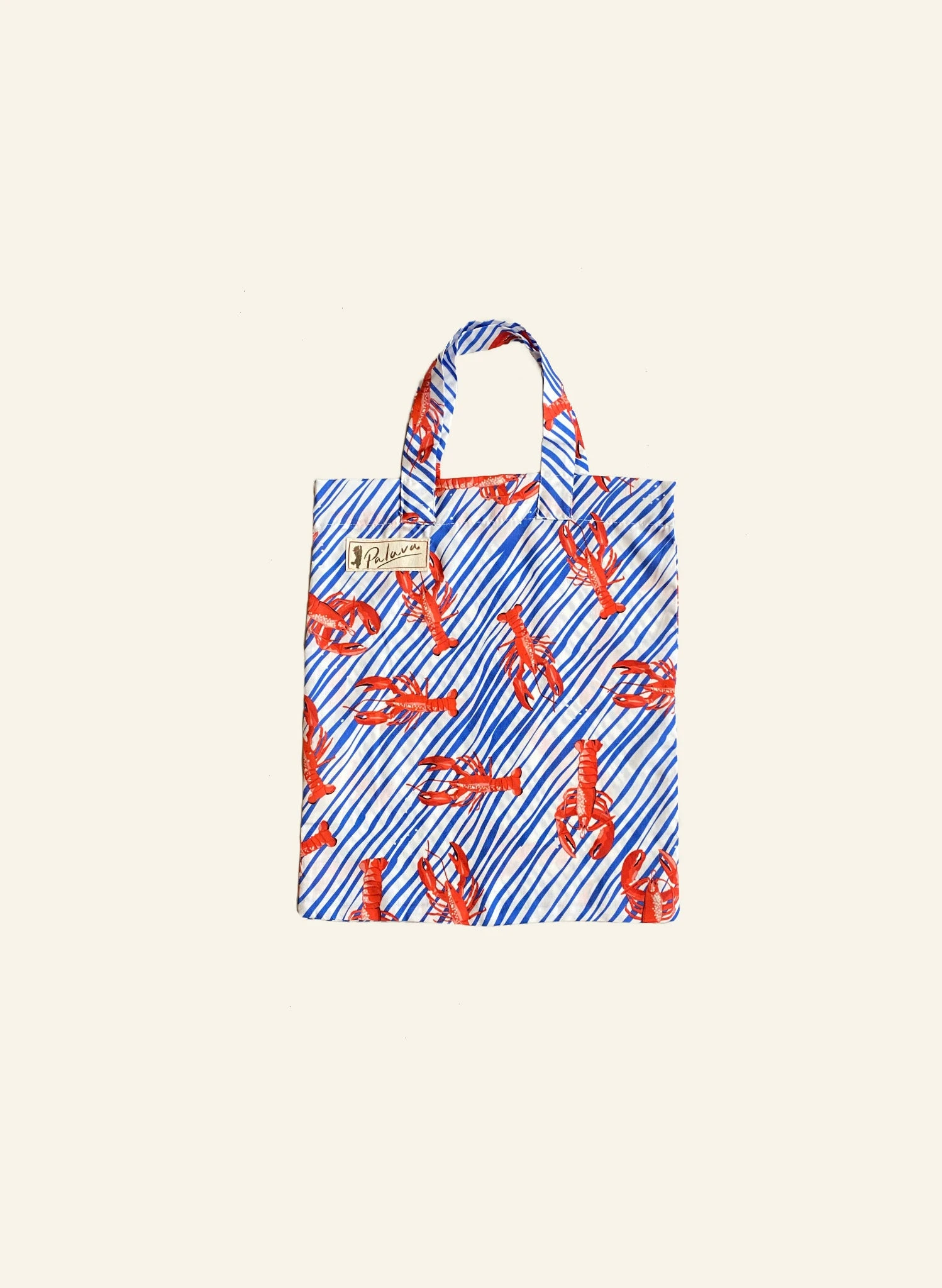 Book Bag - Ivory Lobster 1 Book Bag - Ivory Lobster