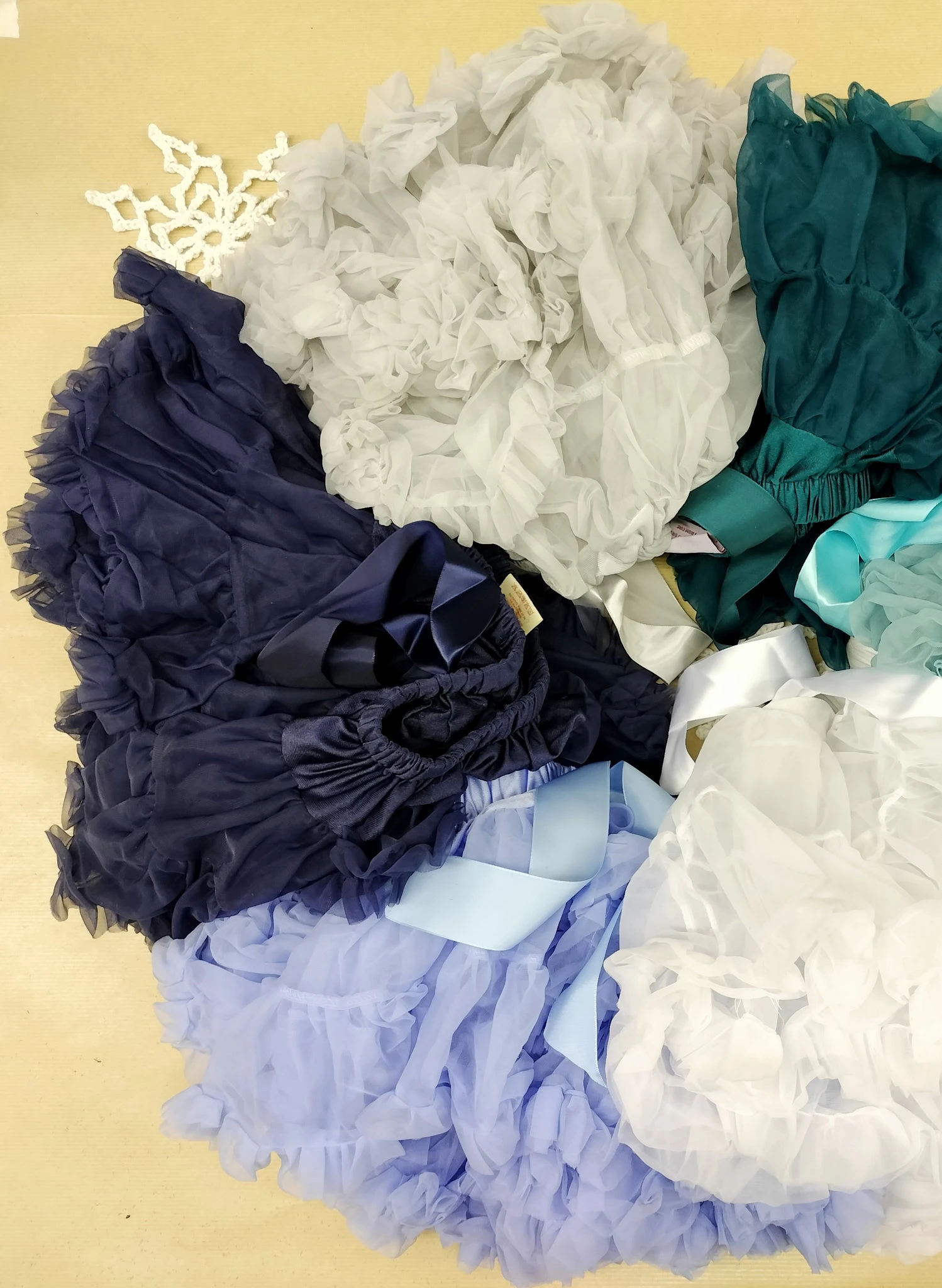 Baby Petticoat - Sky Blue 2 Baby Petticoat - Sky Blue - Image 2