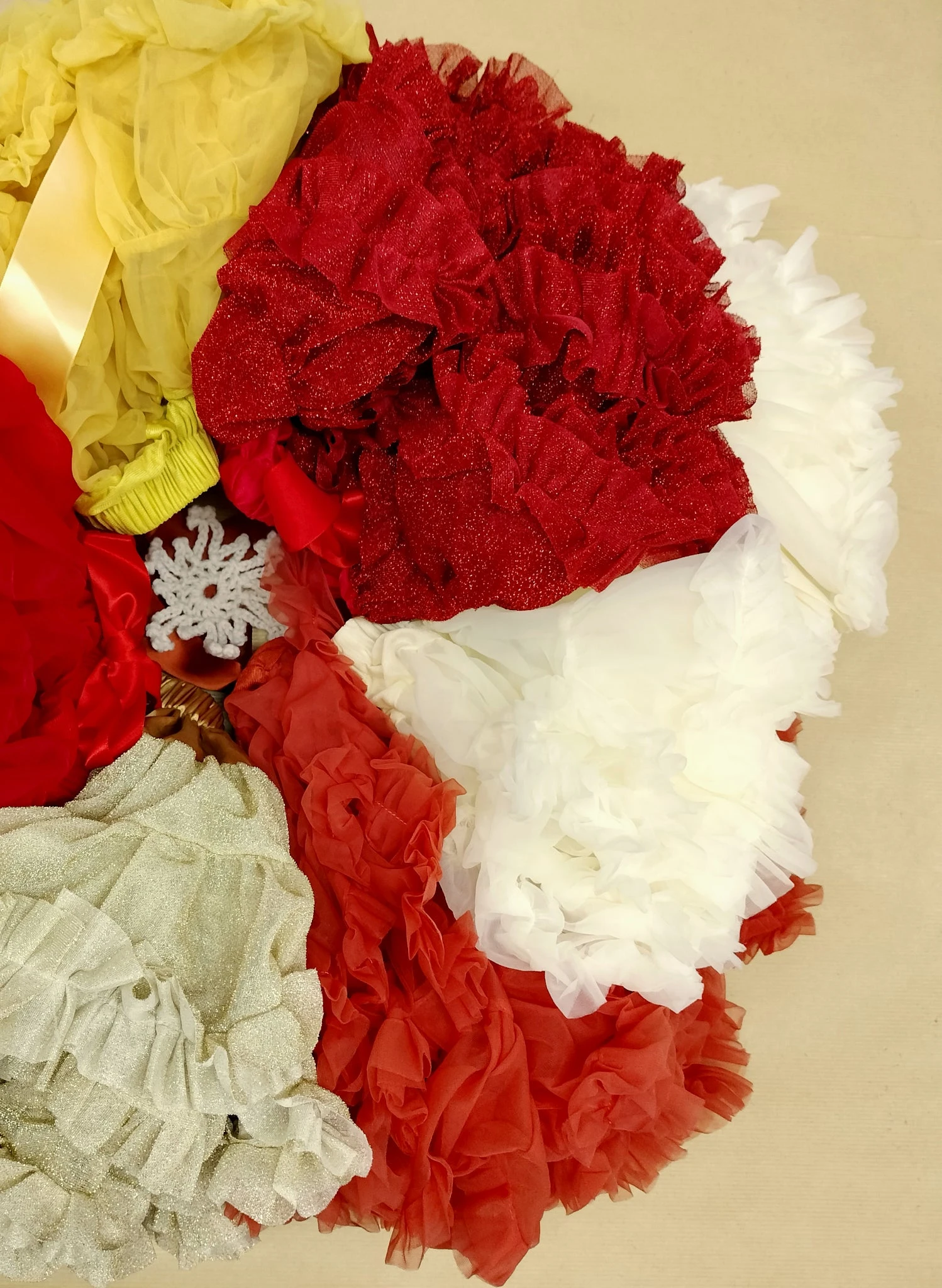 Toddler's Petticoat - Burnt Orange - Age 1 -2 2 Toddler's Petticoat - Burnt Orange - Age 1 -2 - Image 2