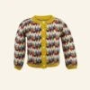 Children's Cardigan - Marbled Feathers