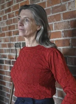 Clara - Rust Pointelle Top -Palava Sale Store Clara RustPointelle website 2 45a5314d 4881 49b3 8674 7c23a28a1a49