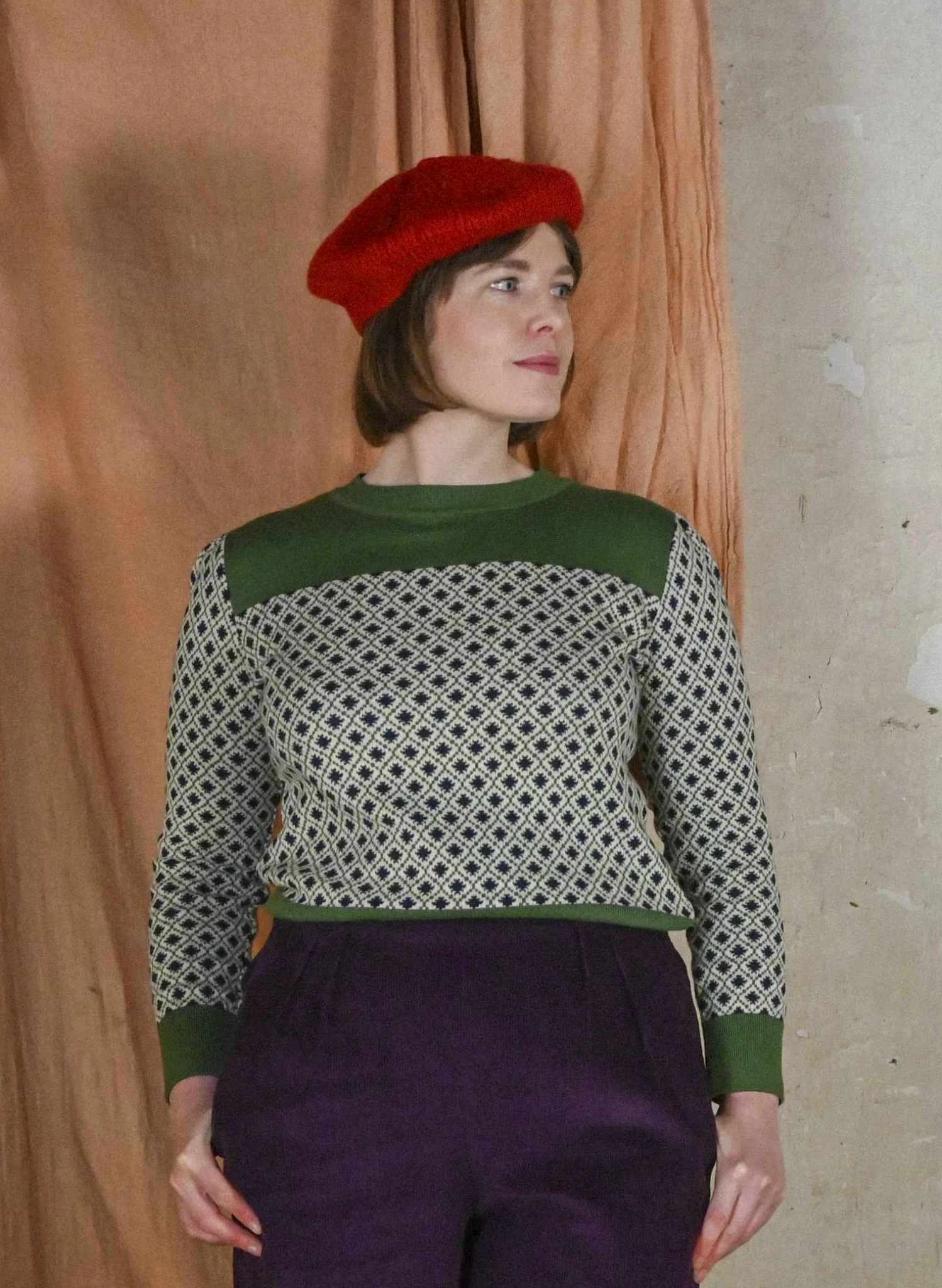 Clara - Green Tiles Top 5 Clara - Green Tiles Top - Image 5