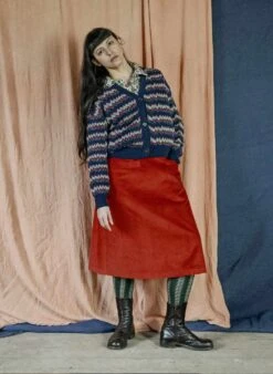 Cora - Rust Corduroy Skirt -Palava Sale Store CoraRust Website 1 928c45c8 28b0 468c 9e53 846a04d27496