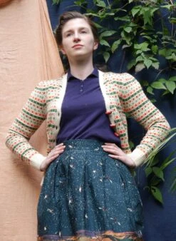 Heritage - Popcorn Cream Cardigan -Palava Sale Store Cream Popcorn Image 5