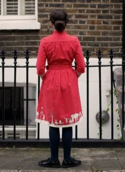 Cynthia - Red Aunt Eva Dress -Palava Sale Store Cynthia Aunt Eva Website 5