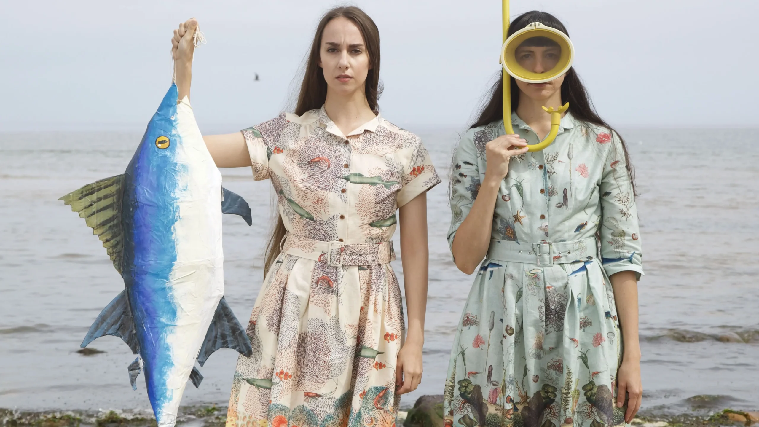 Palava Sale Store -Palava Sale Store Cynthia Dress Ocean Jellyfish Louise Dress Coastal Migration c Trustees of the Natural History Museum scaled