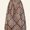 Florence - Red Quilt Skirt