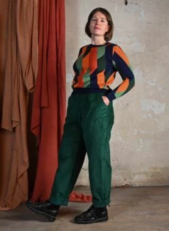 Fred - Coral Kaleidoscope Jumper -Palava Sale Store Fred CoralKaleidoscope website 7