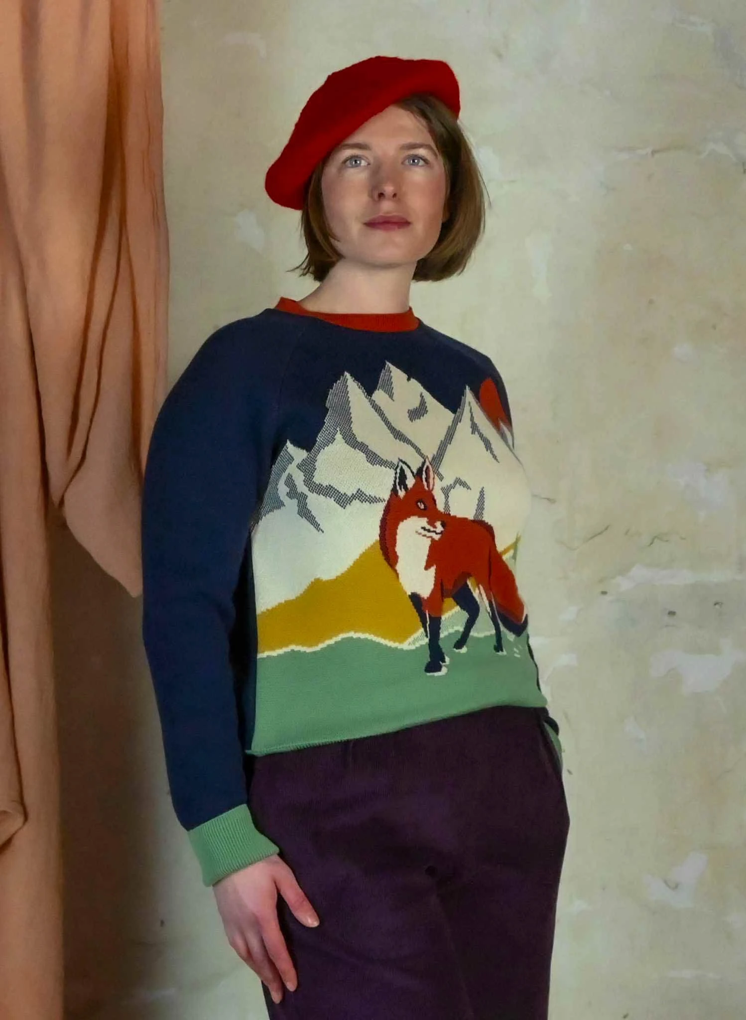 Fred - Navy Alpine Jumper 3 Fred - Navy Alpine Jumper - Image 3