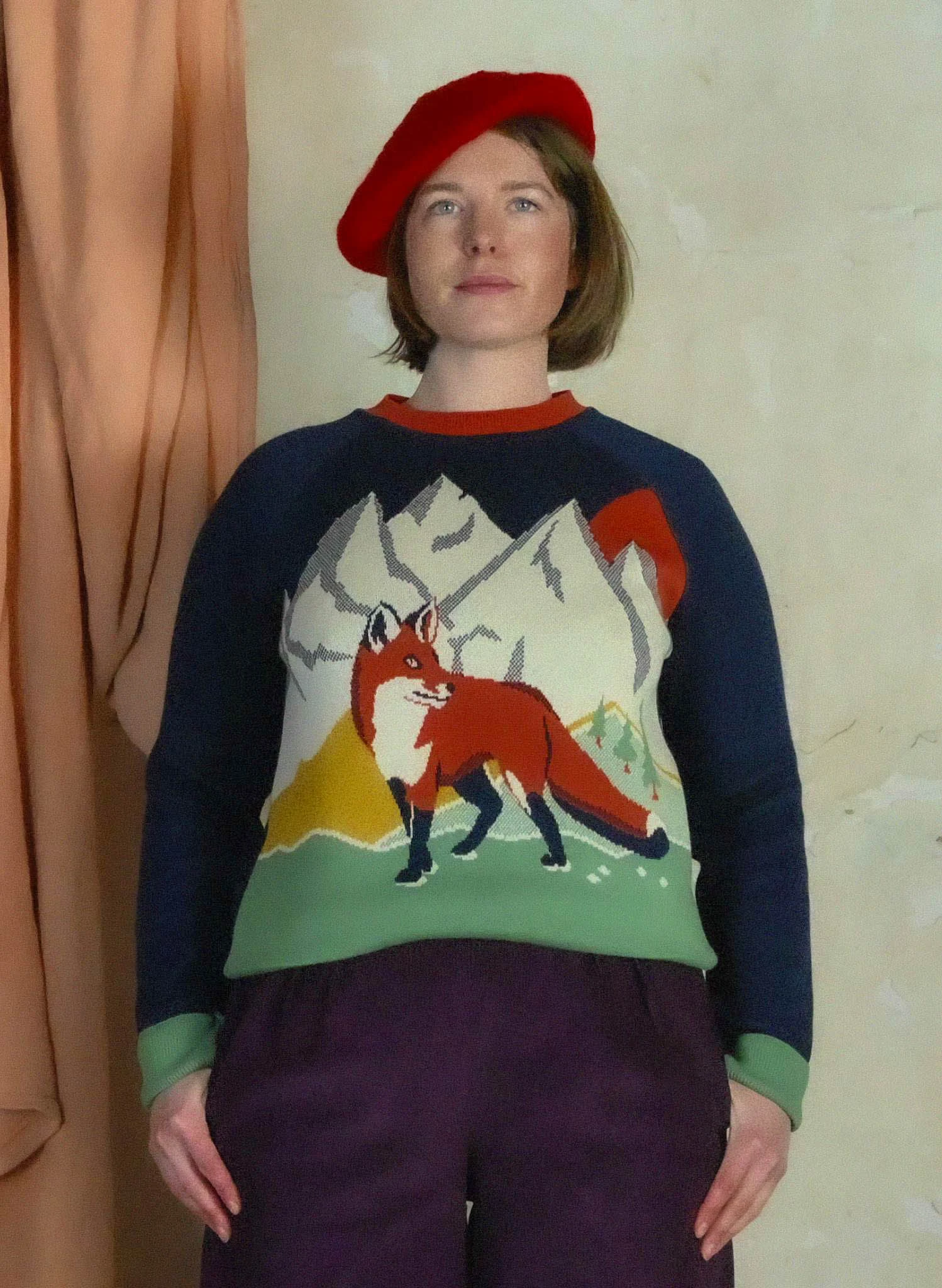 Fred - Navy Alpine Jumper 4 Fred - Navy Alpine Jumper - Image 4