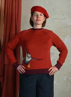 Fred - Rust Puffin Jumper -Palava Sale Store Fred RustPuffin website 3