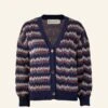 George - Navy Electric Comfy Cardigan