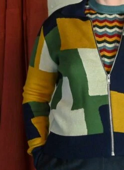 Kate - Mustard Boxes Zip-up -Palava Sale Store Kate MustardBoxes website 2