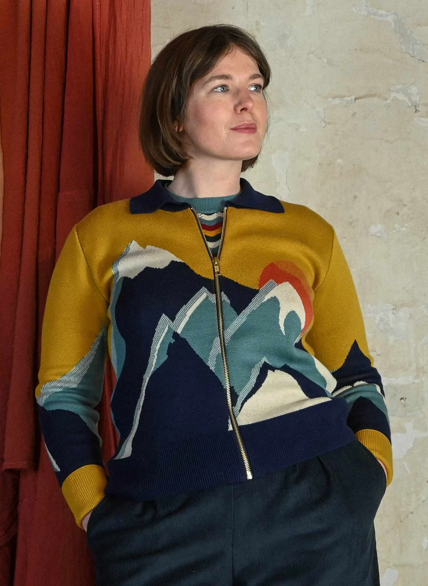 Kate - Mustard Peak Zip-Up 10 Kate - Mustard Peak Zip-Up - Image 10