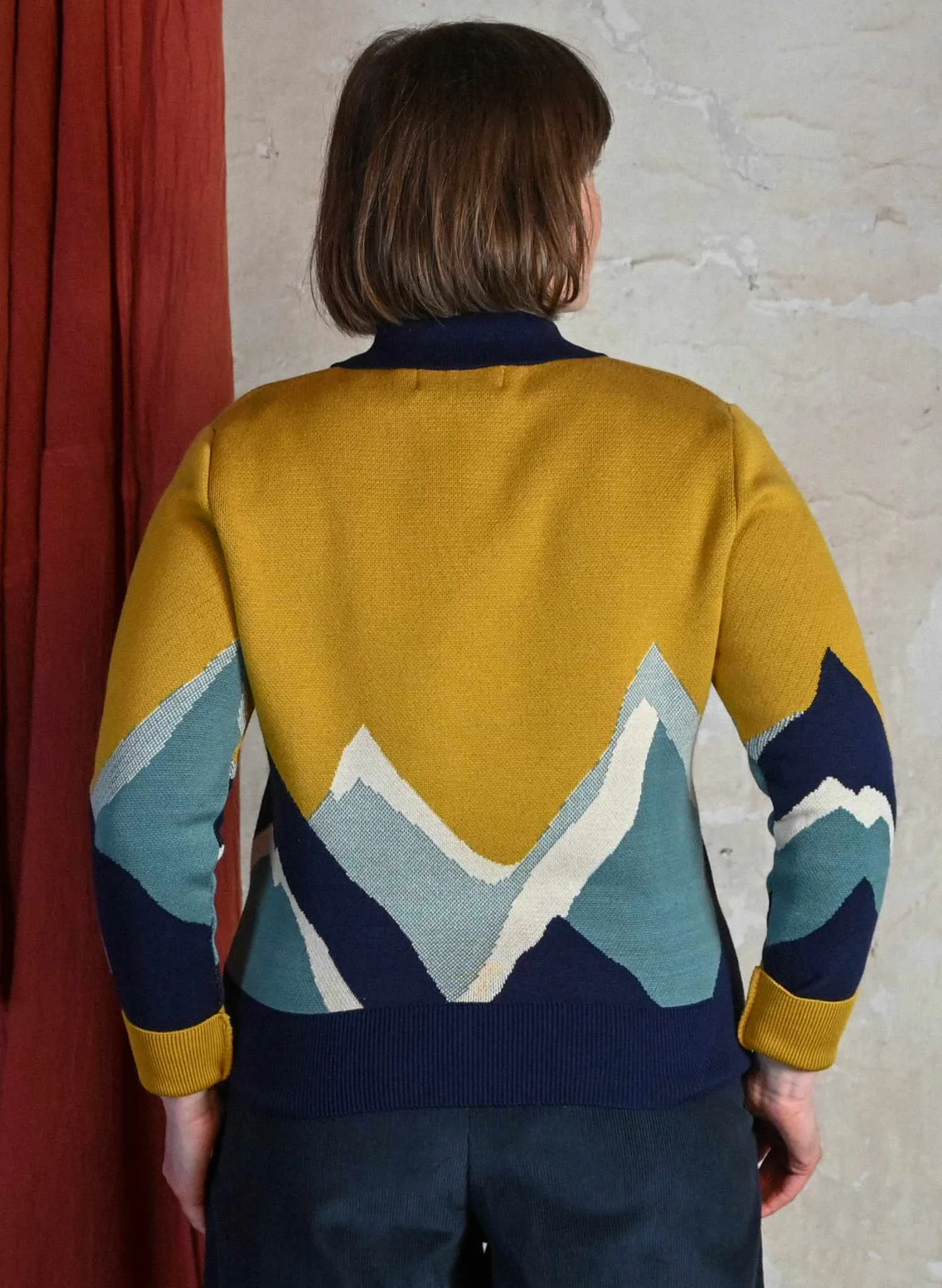 Kate - Mustard Peak Zip-Up 3 Kate - Mustard Peak Zip-Up - Image 3