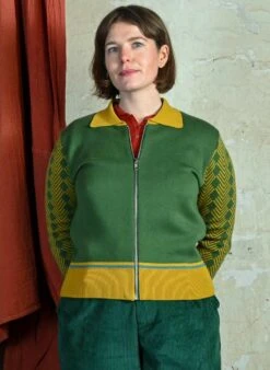 Kate - Green Eagle Zip-Up -Palava Sale Store Kate Green Eagle Website 6