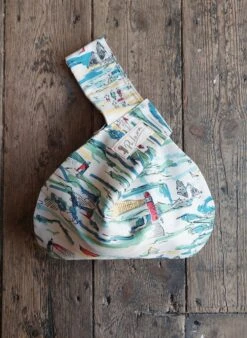 Knot Bag - Ivory Lighthouse -Palava Sale Store KnotBag Lighthouse Front