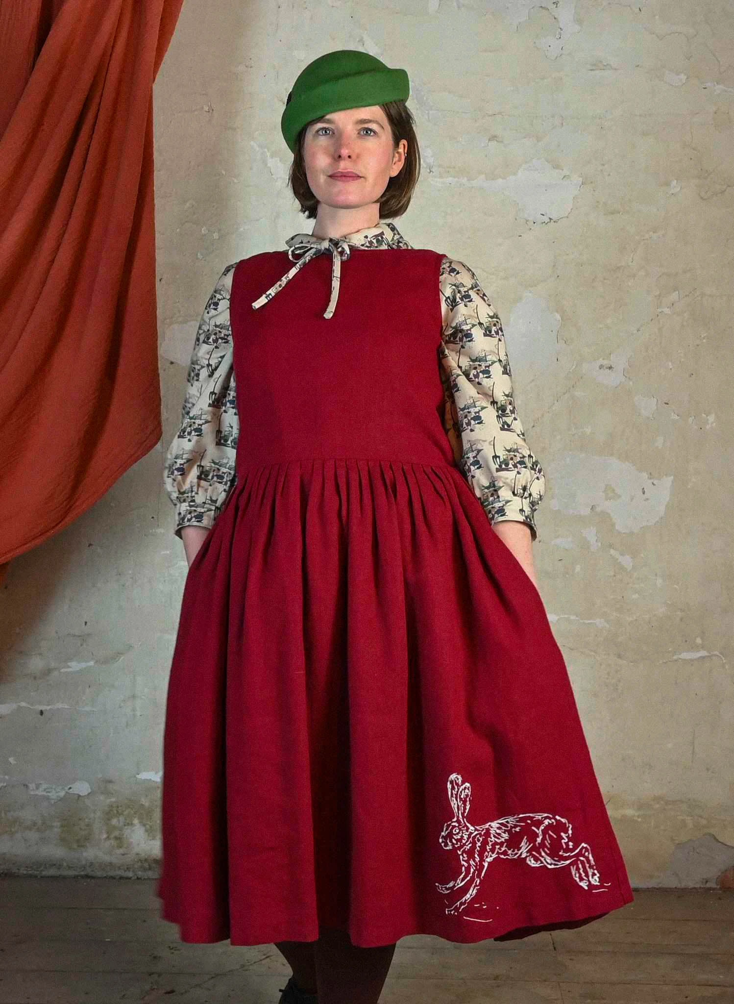 Mabel Dress - Berry Hare 7 Mabel Dress - Berry Hare - Image 7