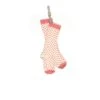 Children's Socks - Pink Floral Dot