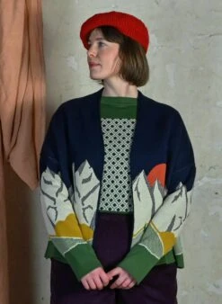 Edith - Plum Needlecord Trousers -Palava Sale Store Roslaind alphine website 2