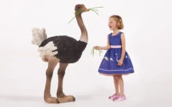 Millie Children's Dress - Blue Flamingo -Palava Sale Store SS16 childrens 4