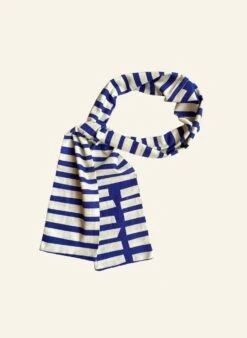 Sash - Navy Box Stripe