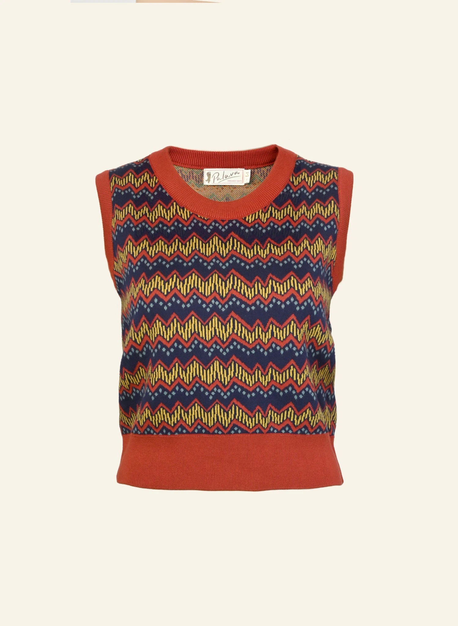 Shirley - Rust Electric Tank Top 1 Shirley - Rust Electric Tank Top