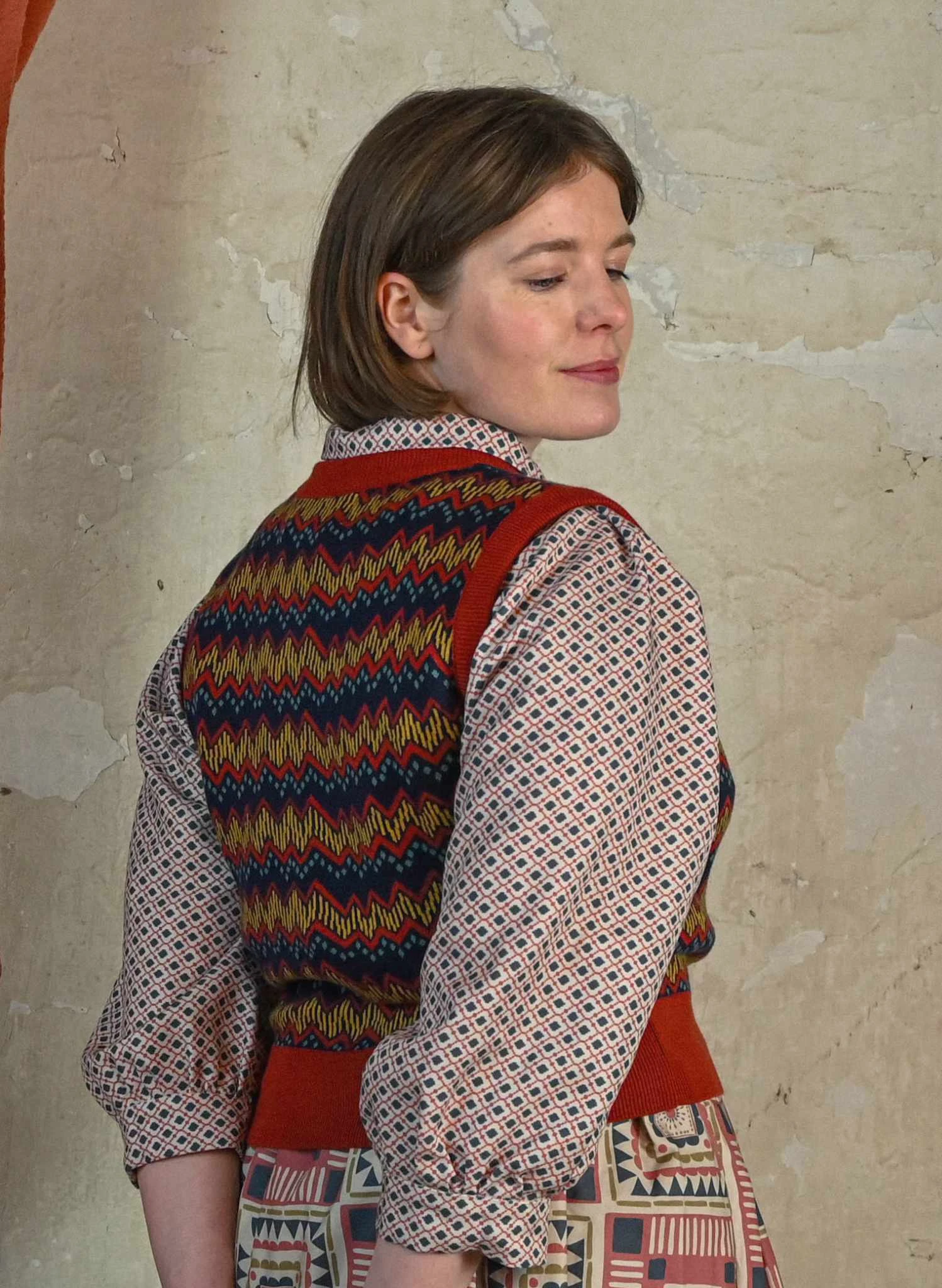 Shirley - Rust Electric Tank Top 5 Shirley - Rust Electric Tank Top - Image 5