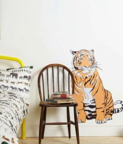 Sitting Up Tiger Wall Sticker 9 Sitting Up Tiger Wall Sticker -Palava Sale Store Tiger 3