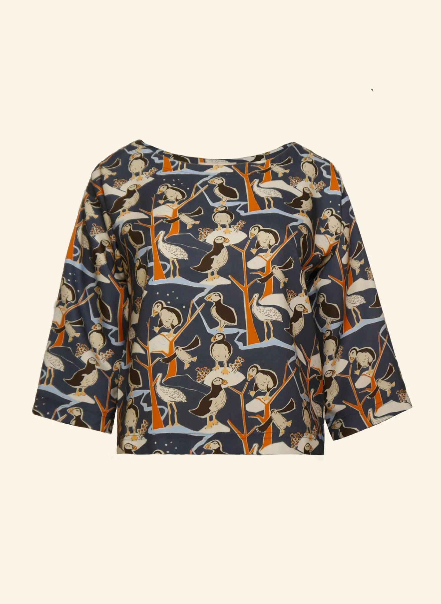 Tina Top - Blue Puffin