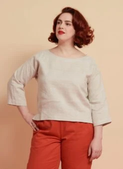 Tina Top - Natural Linen -Palava Sale Store TinaNaturalLinenWebsiteImage10