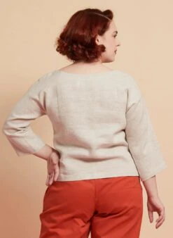 Tina Top - Natural Linen -Palava Sale Store TinaNaturalLinenWebsiteImage9