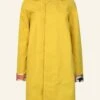 Heritage - Yellow Trench Coat - Red Coastal Memoirs Lining