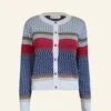 Vera Cardigan - Multi Geometric Fairisle