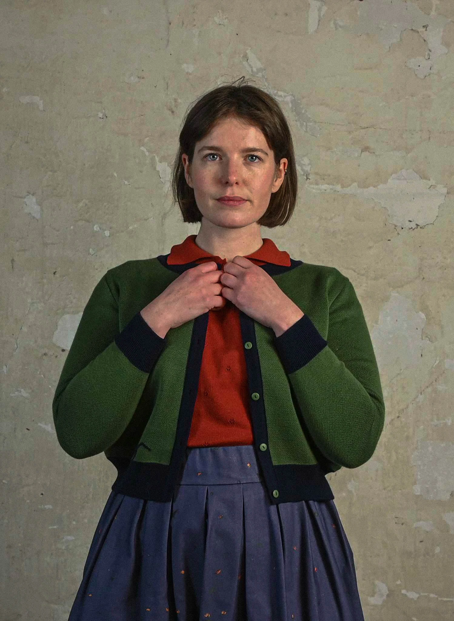 Vera - Green Owl Cardigan 5 Vera - Green Owl Cardigan - Image 5