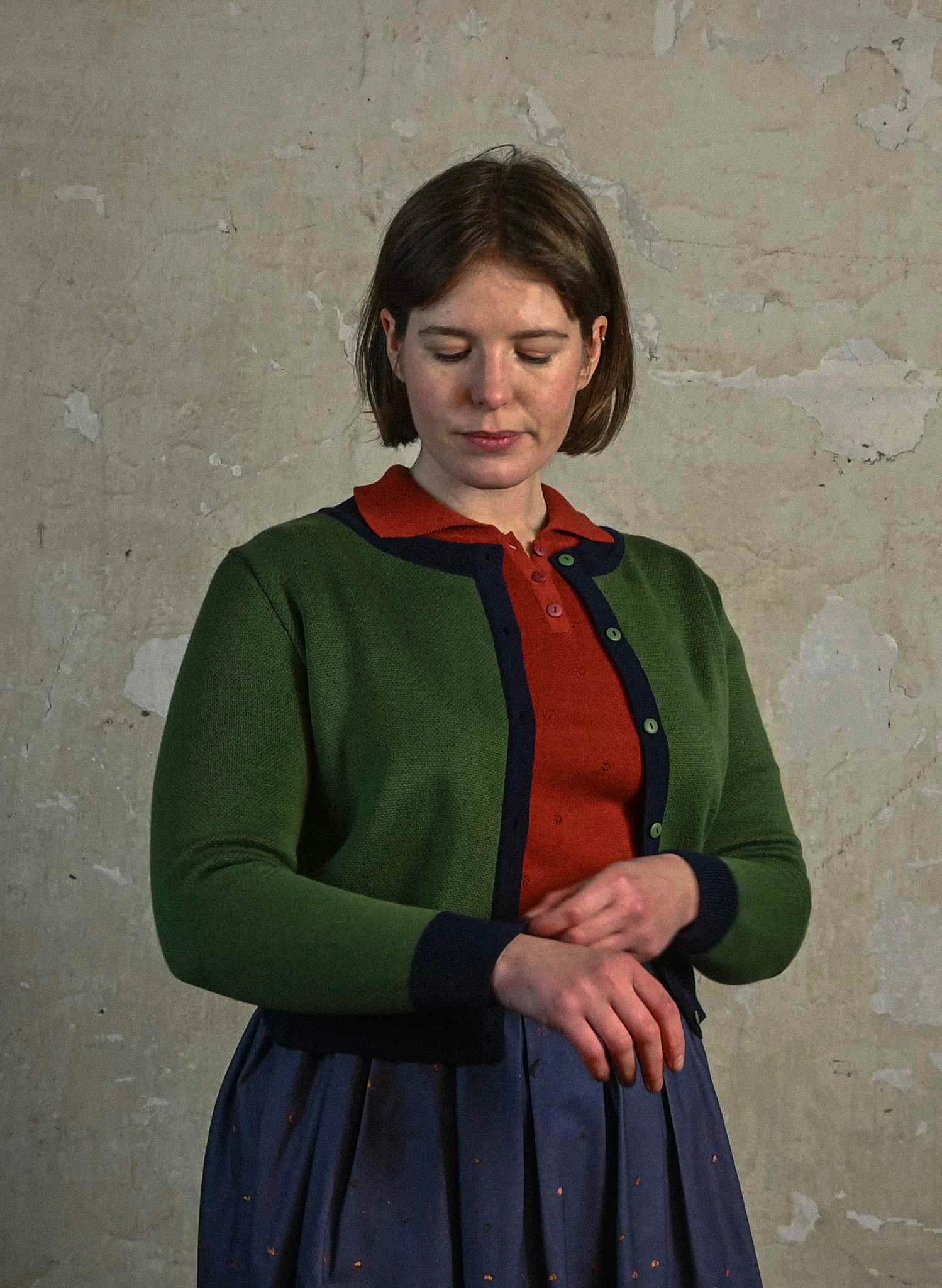 Vera - Green Owl Cardigan 7 Vera - Green Owl Cardigan - Image 7