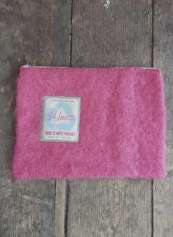 Zip Pouch - Medium - Dark Green Botanical Gardens