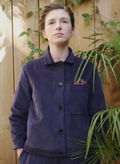 Walter Jacket - Navy Corduroy -Palava Sale Store WalterNavyCord website 10