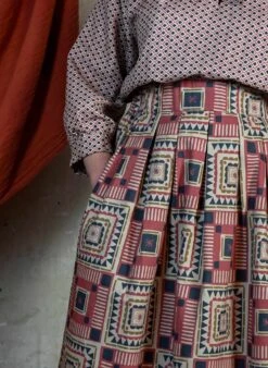 Florence - Red Quilt Skirt 7 Florence - Red Quilt Skirt -Palava Sale Store Website QuiltRed website 3