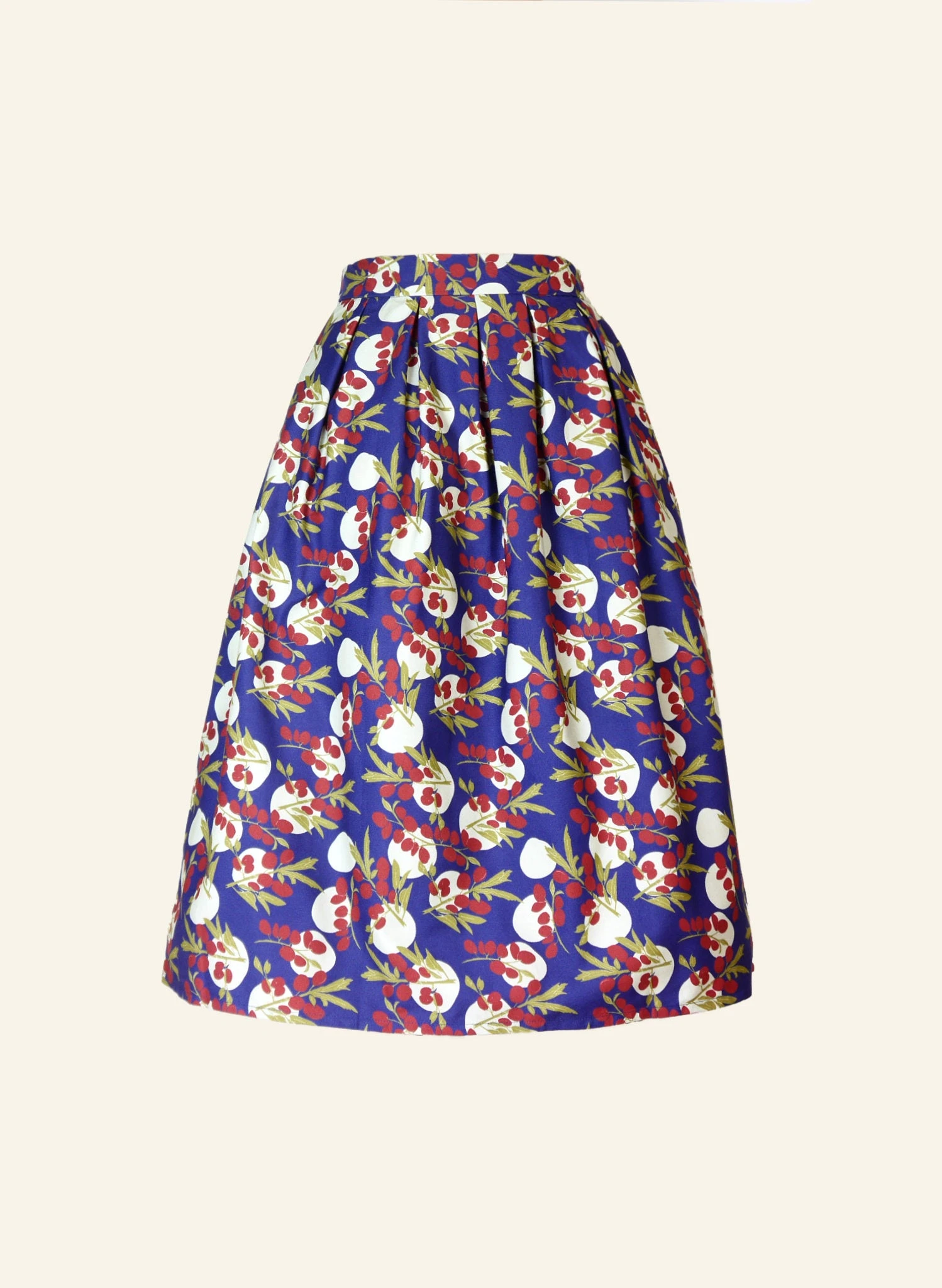 Ada - Navy Damson Skirt 1 Ada - Navy Damson Skirt