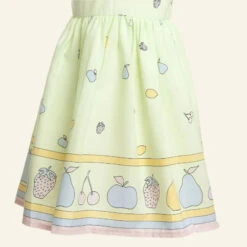 Archive Poppy - Alice Dress - Green Fruit
