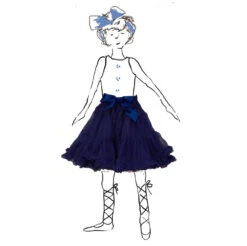 Baby Petticoat - Navy Blue