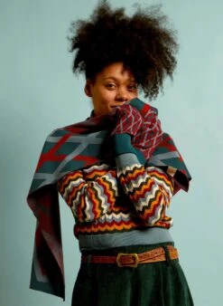 Knitted Mittens - Teal Lattice -Palava Sale Store clara mineral blue CORRECTED 1 92079ab3 1581 4fce b5af 45509f1a1577