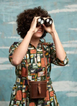 Cynthia - Dark Green Badges Dress -Palava Sale Store cynthia badges 5