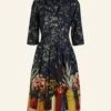 Cynthia Dress - Navy Constance Spry