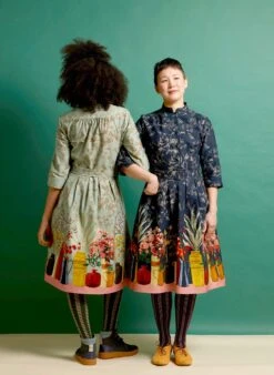 Cynthia Dress - Navy Constance Spry -Palava Sale Store cynthia constance spry navy midi dress back 2